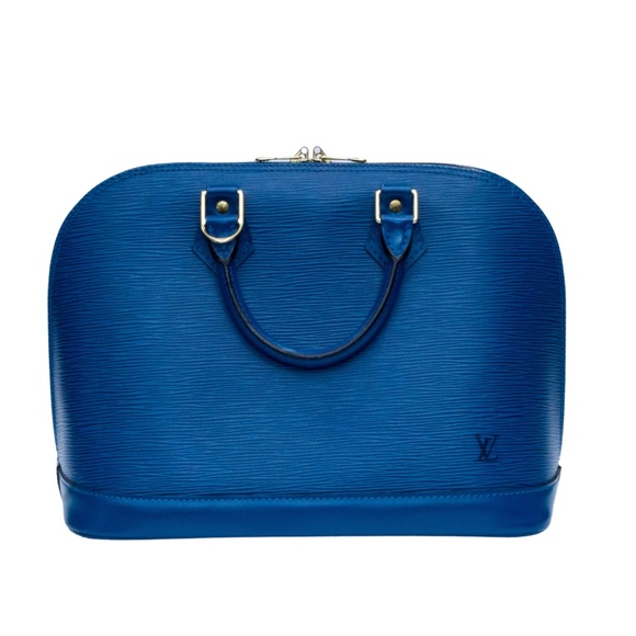 Louis Vuitton Handbags - LOUIS VUITTON TOLEDO BLUE EPI ALMA PM HANDBAG AR1927